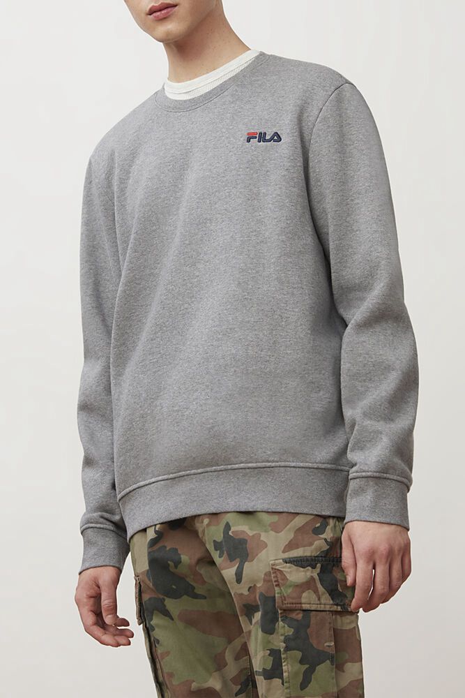 Fila Sweatshirt Herre Grå Colona OJG-941627